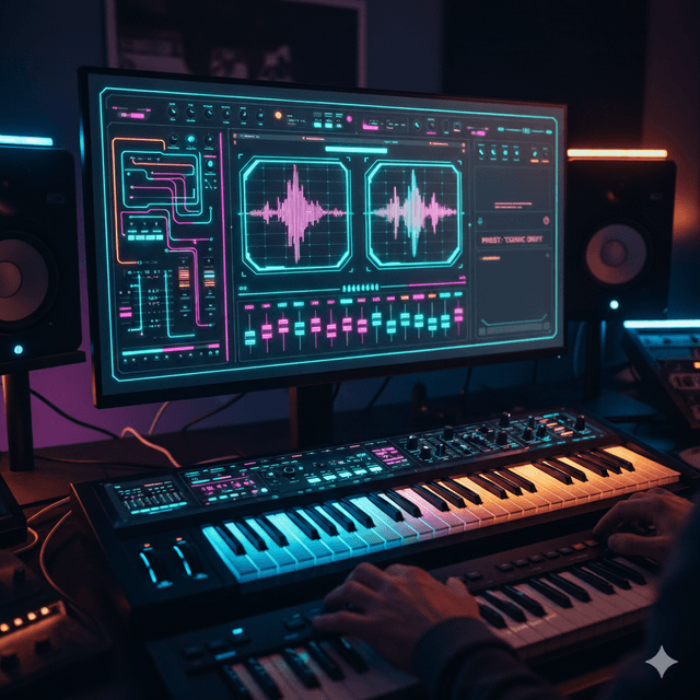 Emulator & Assembler with Audio Synth Extension